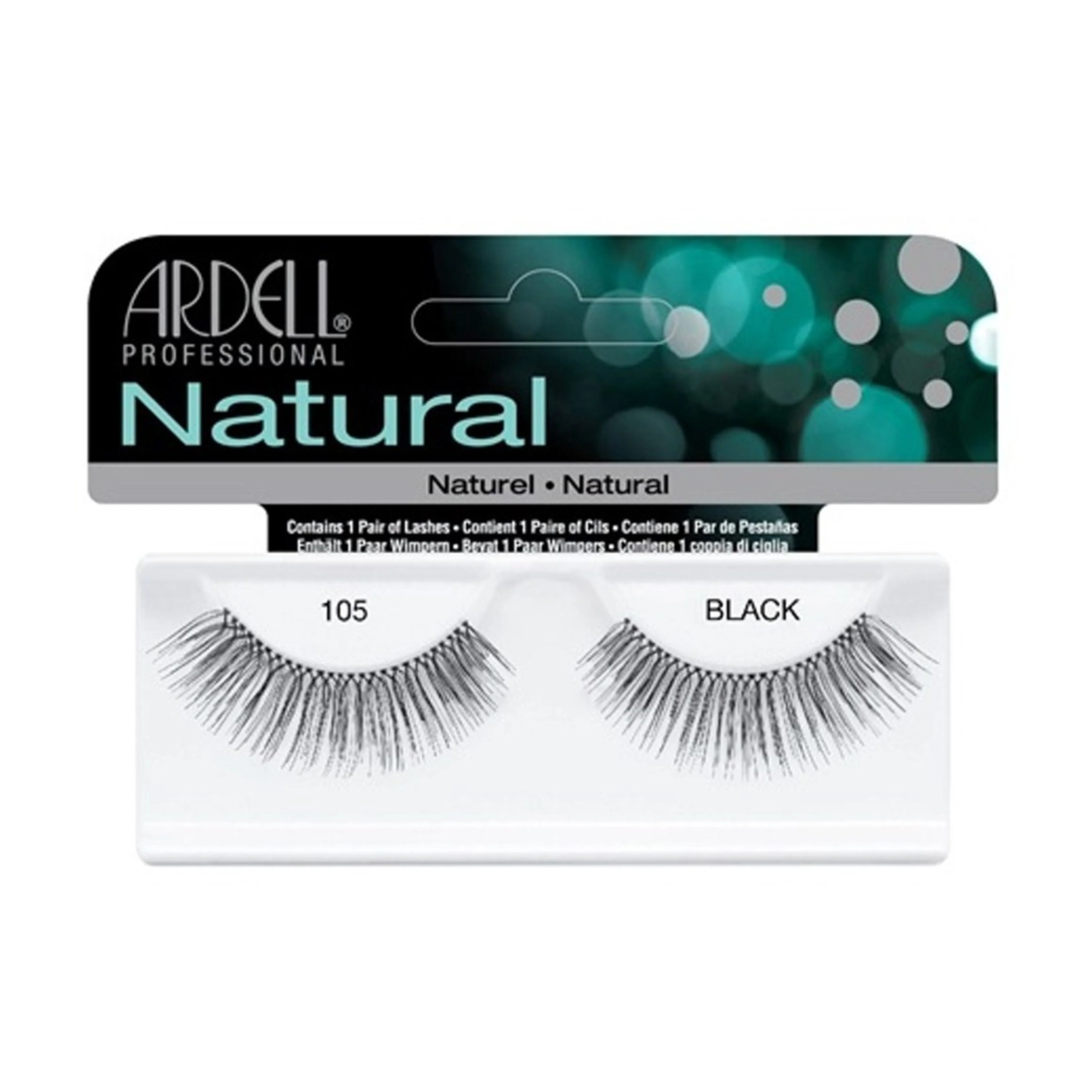 105 Black Natural Lashes