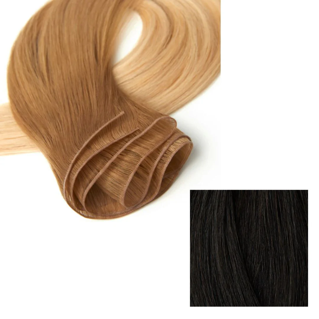 20In Superfine Weft Black Brown 3N