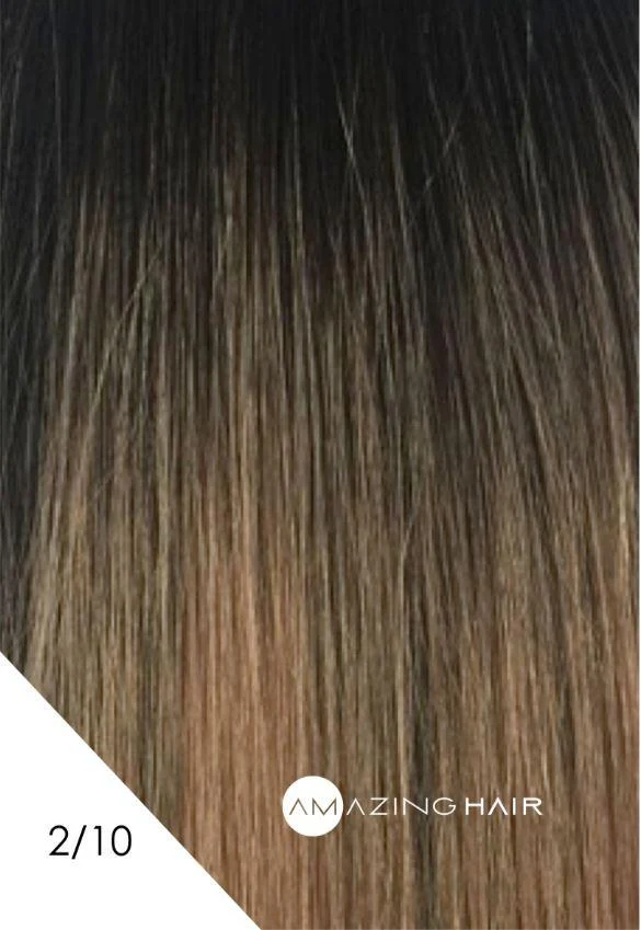 7 pc Clip In #2/10 Choc/Caramel 20 inch - Image 2