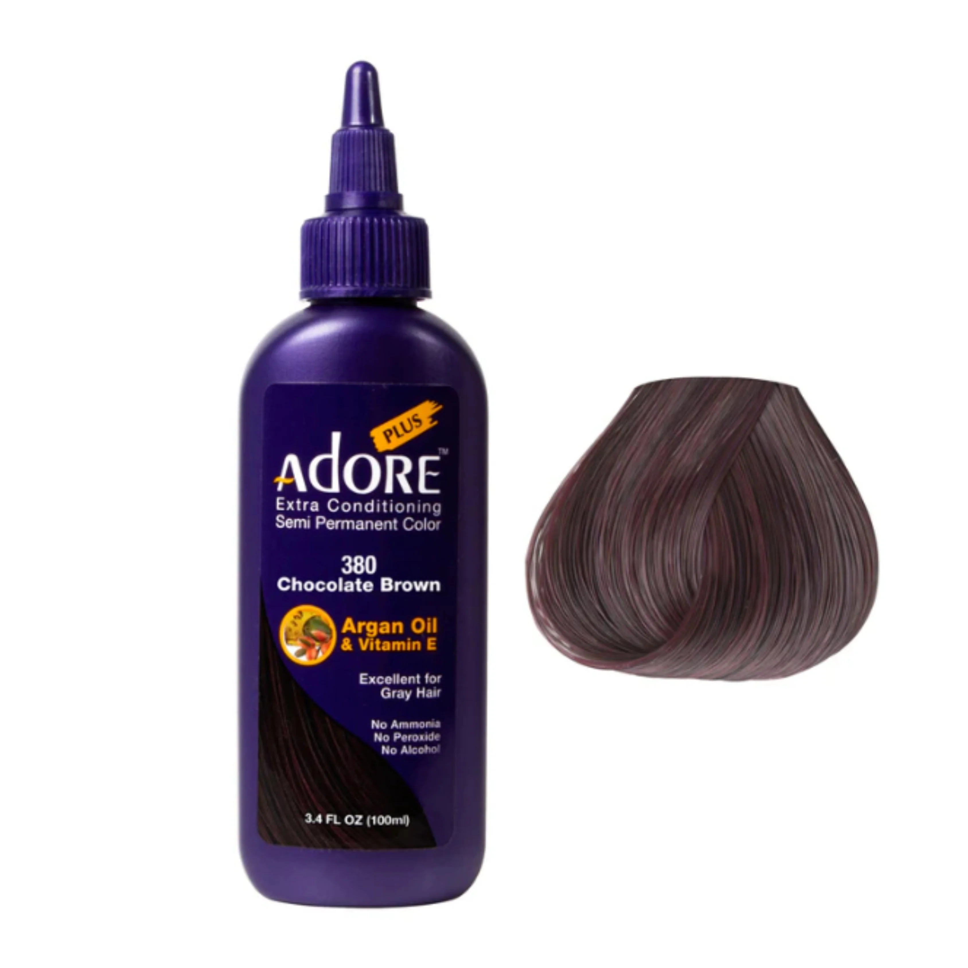 Adore  Color - Chocolate Brown - 380