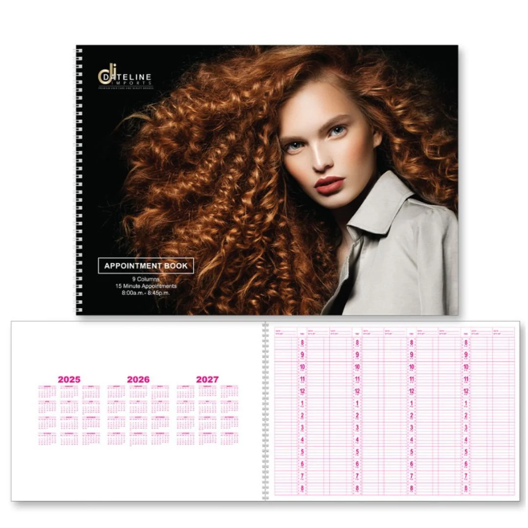 Diary 9 Column Apoointment book