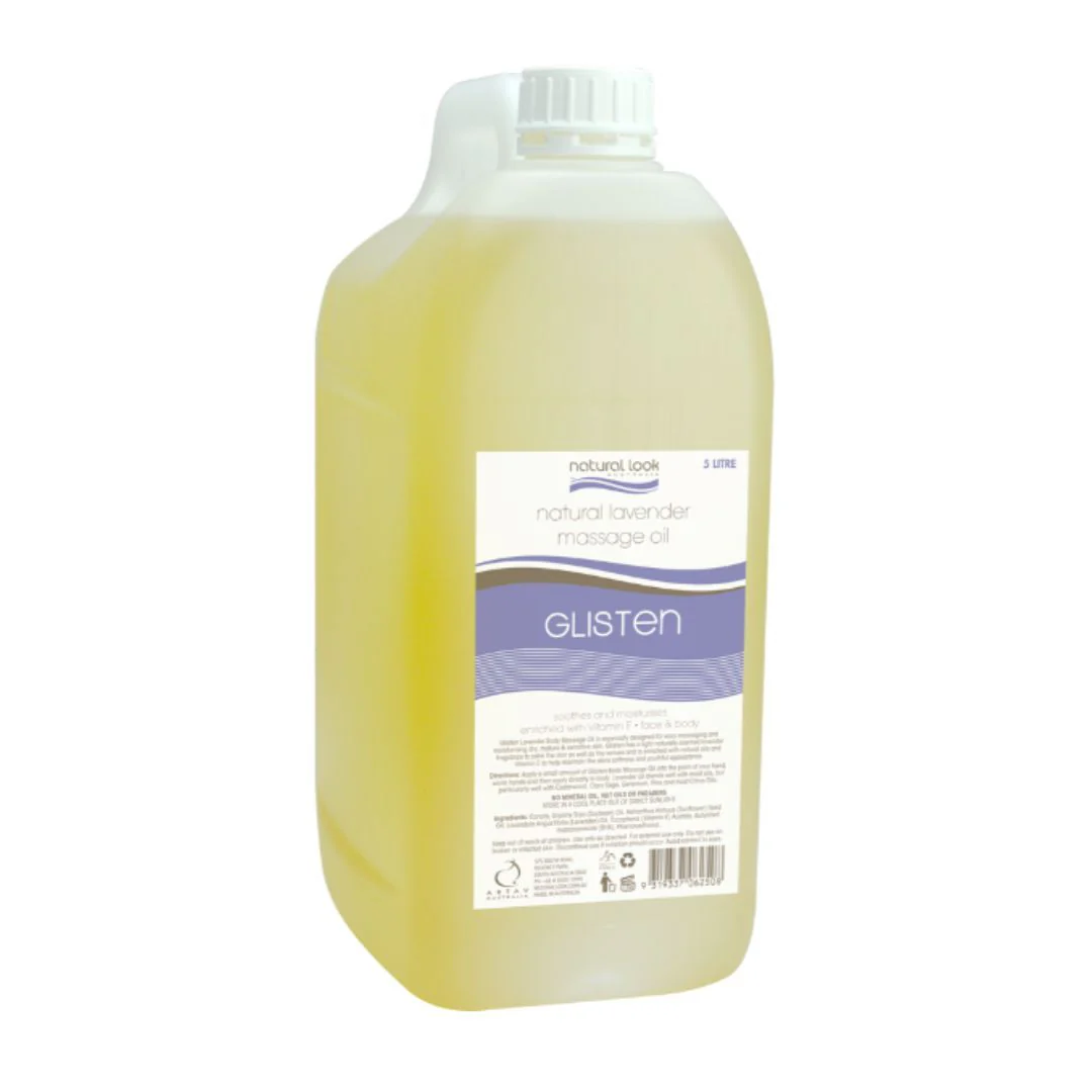 Glisten Lavender Body Massage Oil 5L
