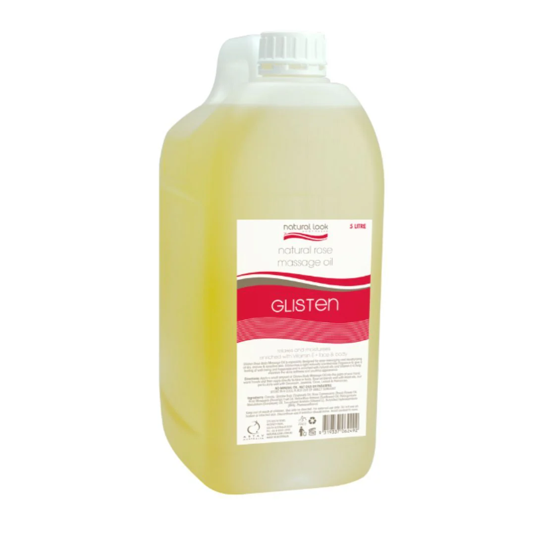 Glisten Rose Body Massage Oil 5L