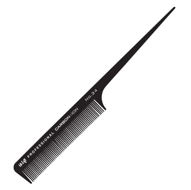Hi Lift Plastic Tail Comb Carbon No.24