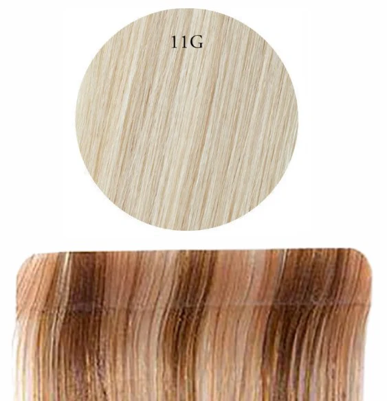 Human 14Inc Tape 10Pc P/Blonde 11G