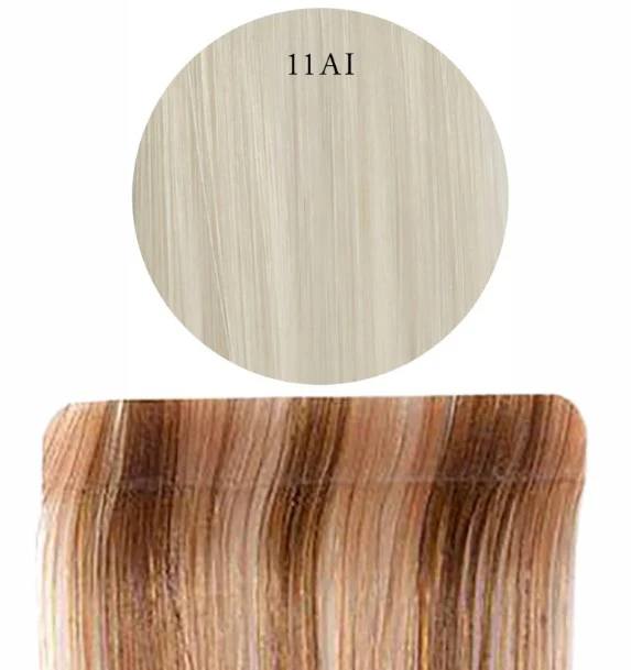 Human 24Inc Tape 10Pc White Blonde 11Ai