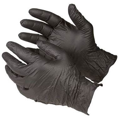 Medicom Disposable Nitrile Black Gloves - Image 4