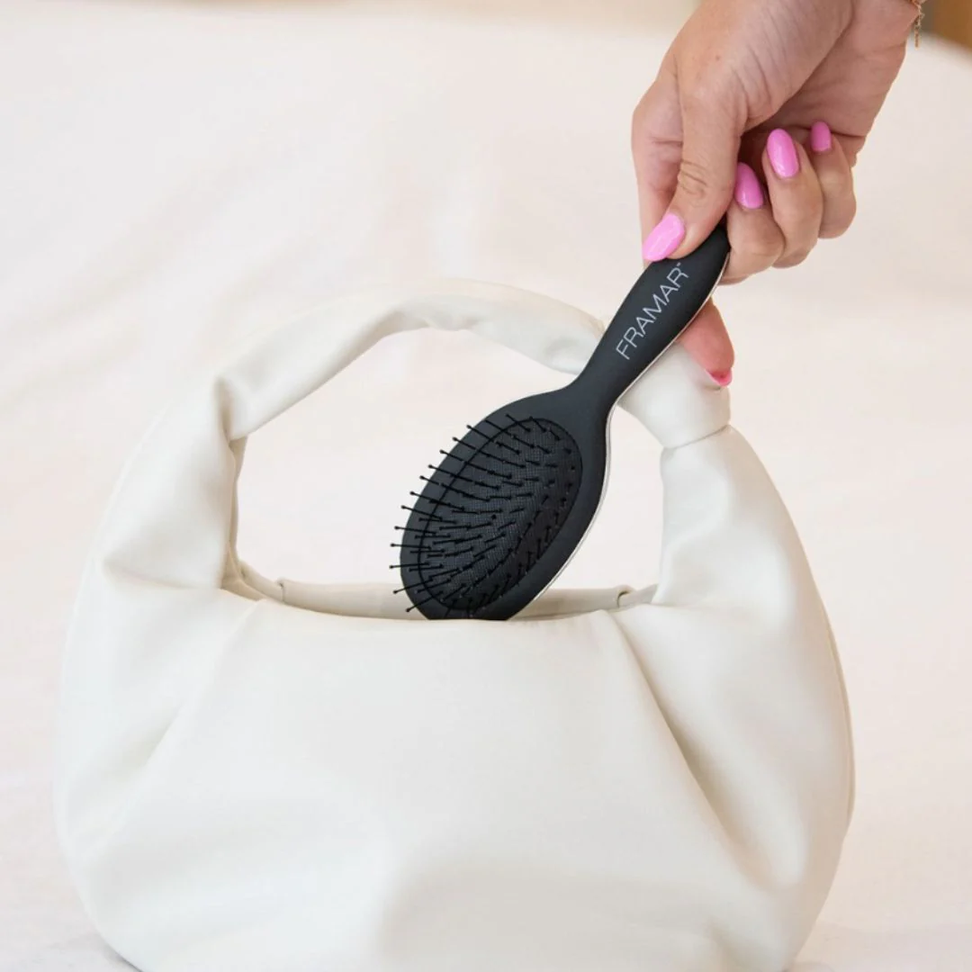 Mini Detangle Brush - Black - Image 2