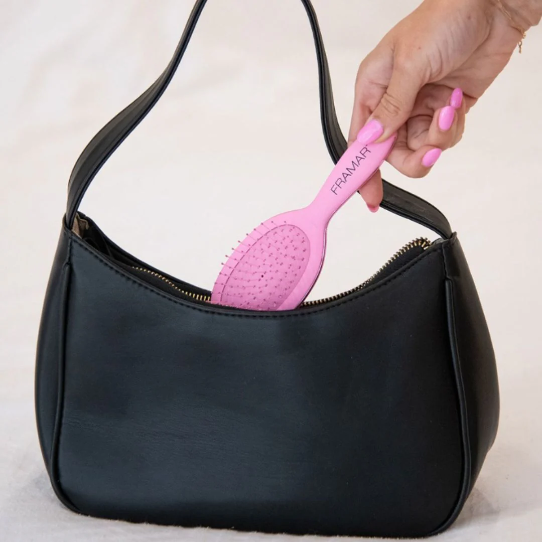 Mini Detangle Brush - Pink - Image 2