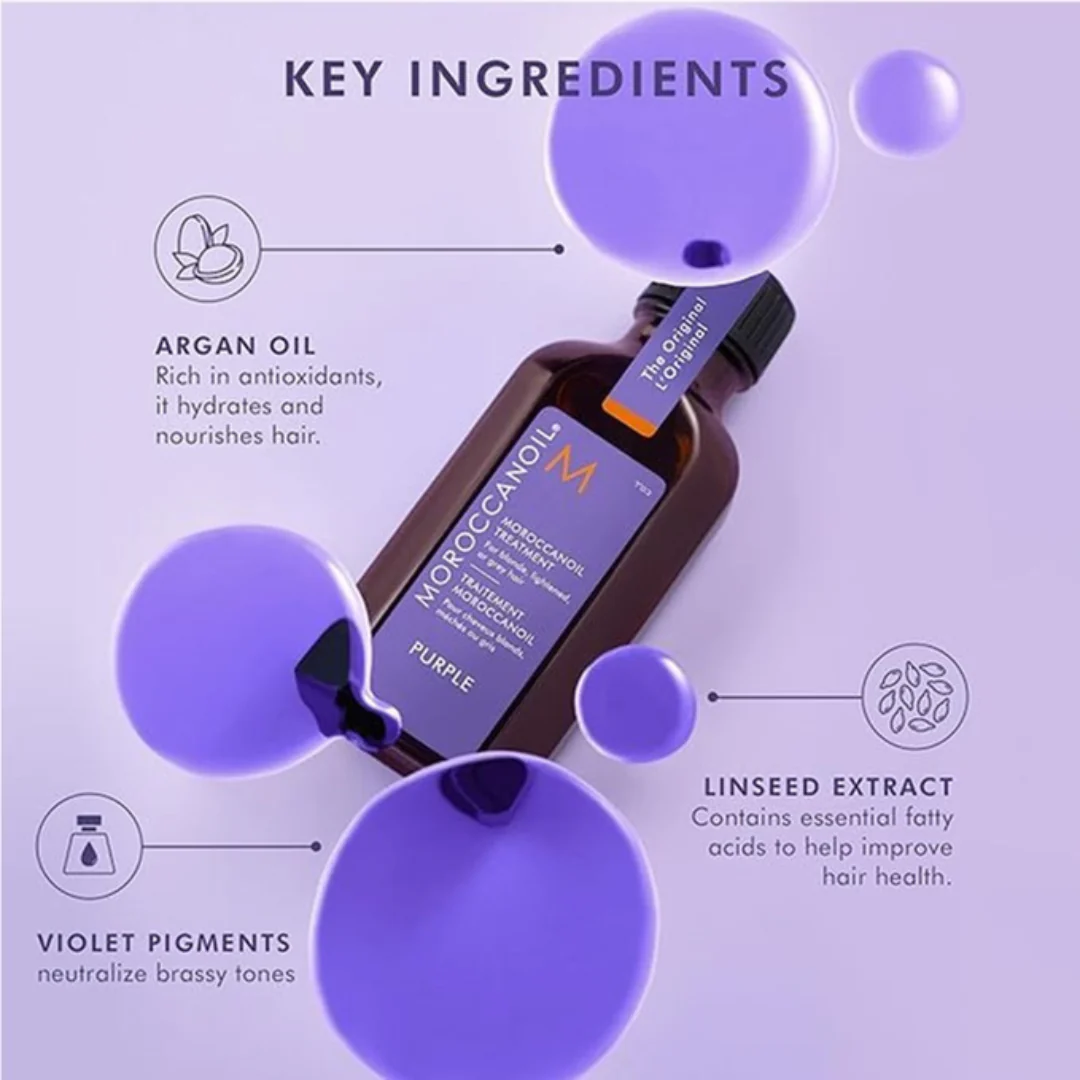 Moroccanoil Purple Treatment 50ml - Image 3