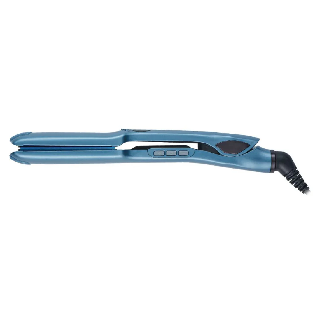 Nanotech Titanium Blue Pro Wide Styler - Image 2