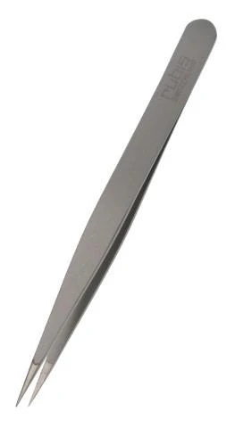 Rubis Tweezer Pointed Stainless Steel