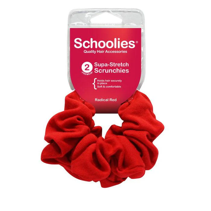 Scrunchie 2pce Red