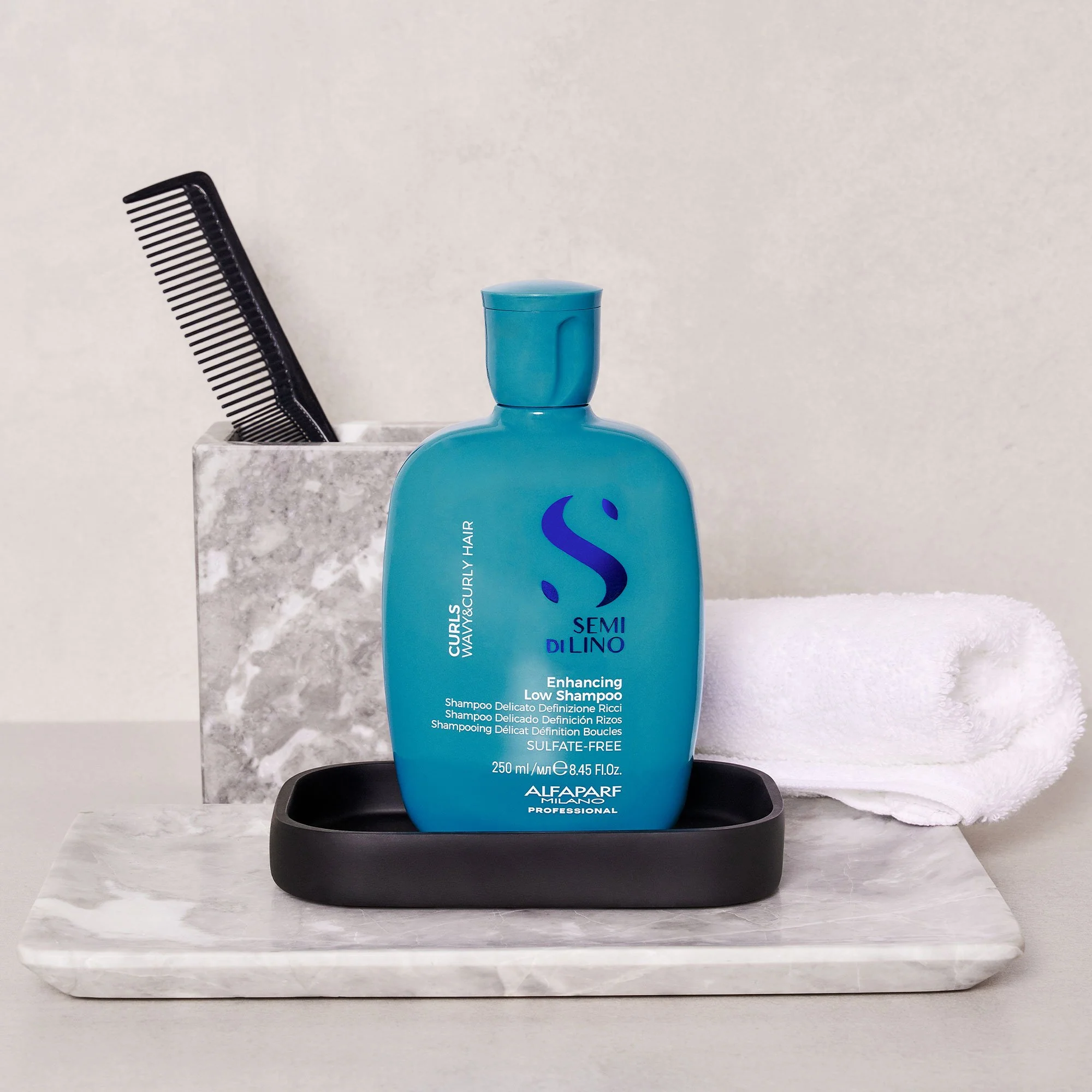 SDL Curls Enhancing Low Shampoo 250ml - Image 3