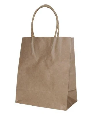 Small Retail Paper Bag 50pk (Brown) - Image 2