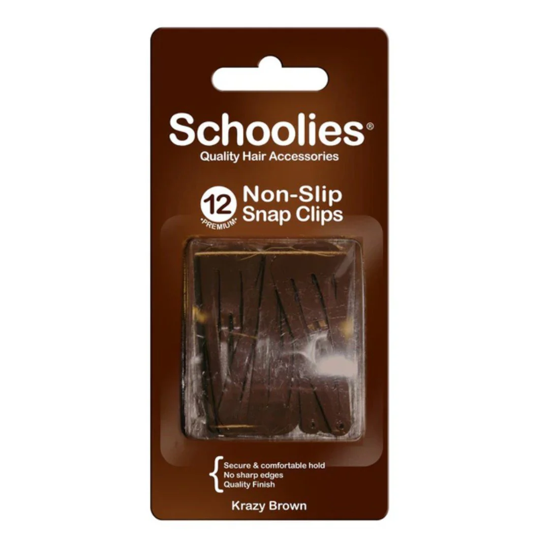 Snap Clips - Krazy Brown 12pk