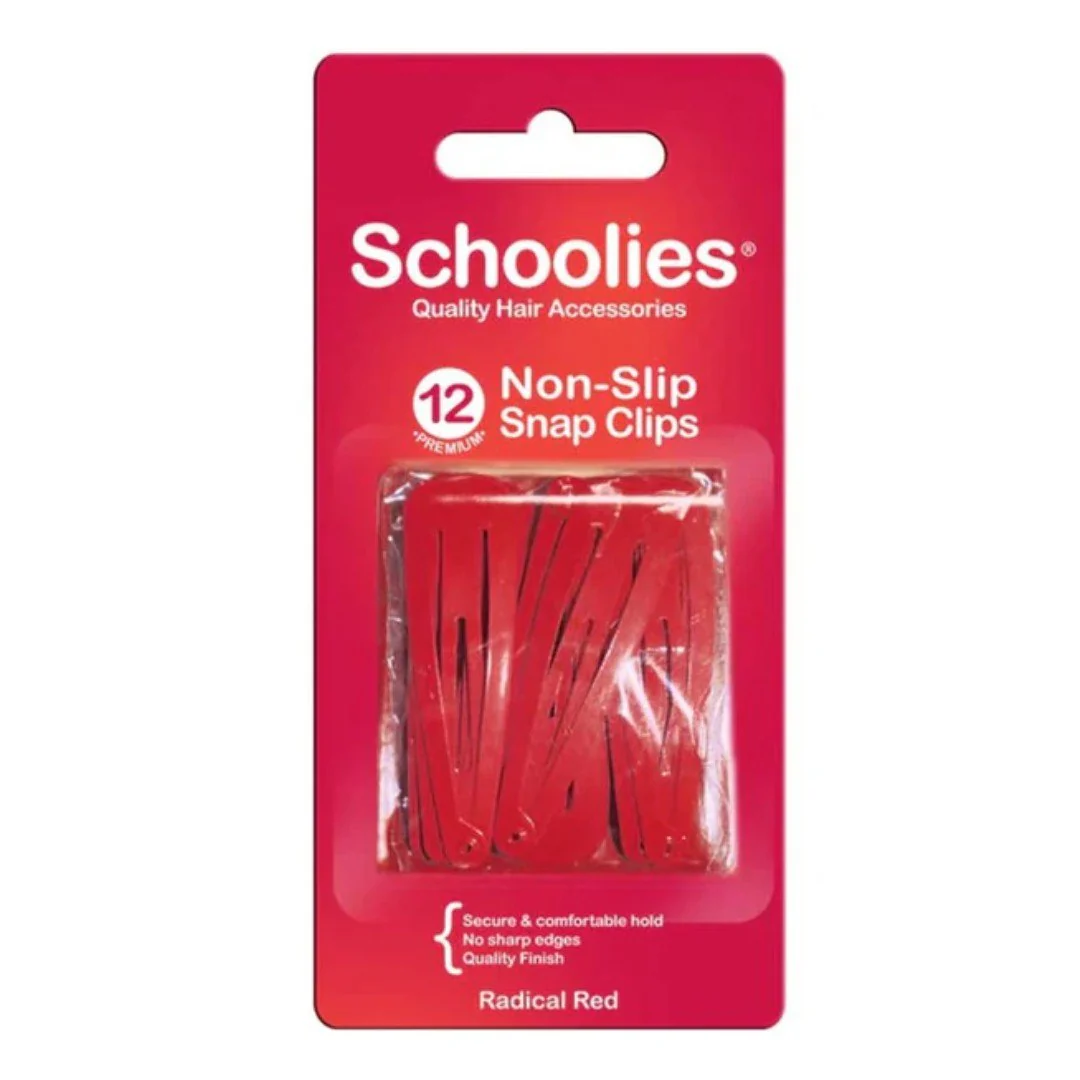 Snap Clips - Radical Red 12pk