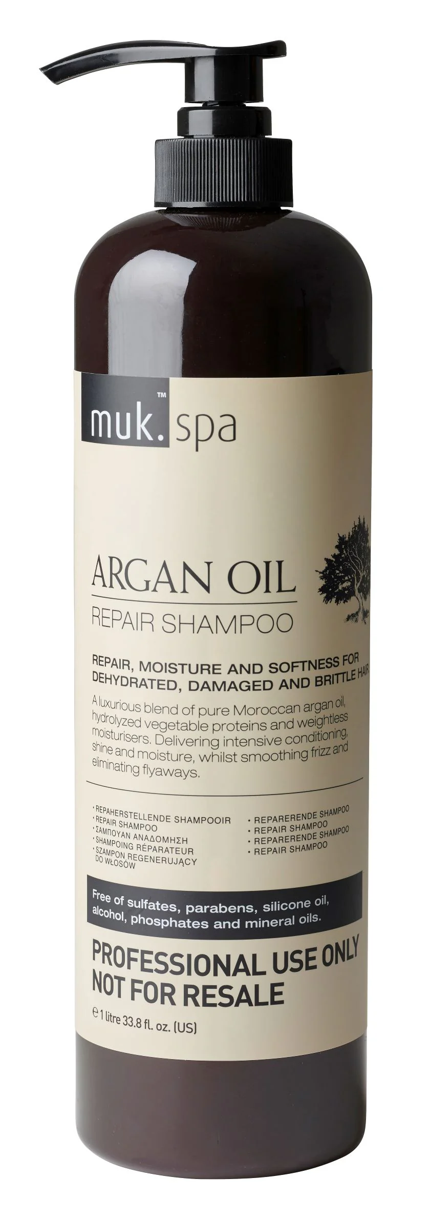 Spa Argan Oil Repair Shampoo 1000ml