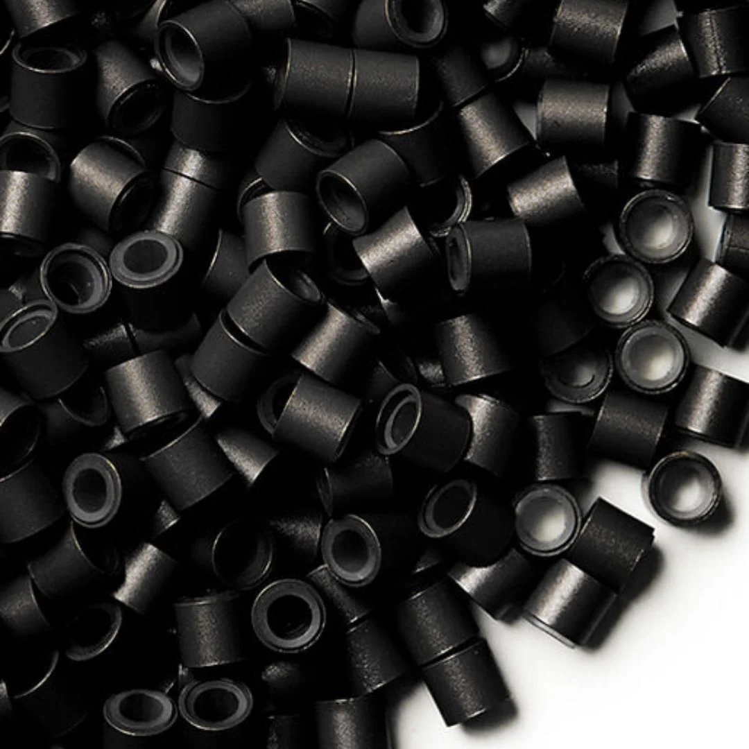 Superfine Weft Beads 3.5mm 1000pk Black
