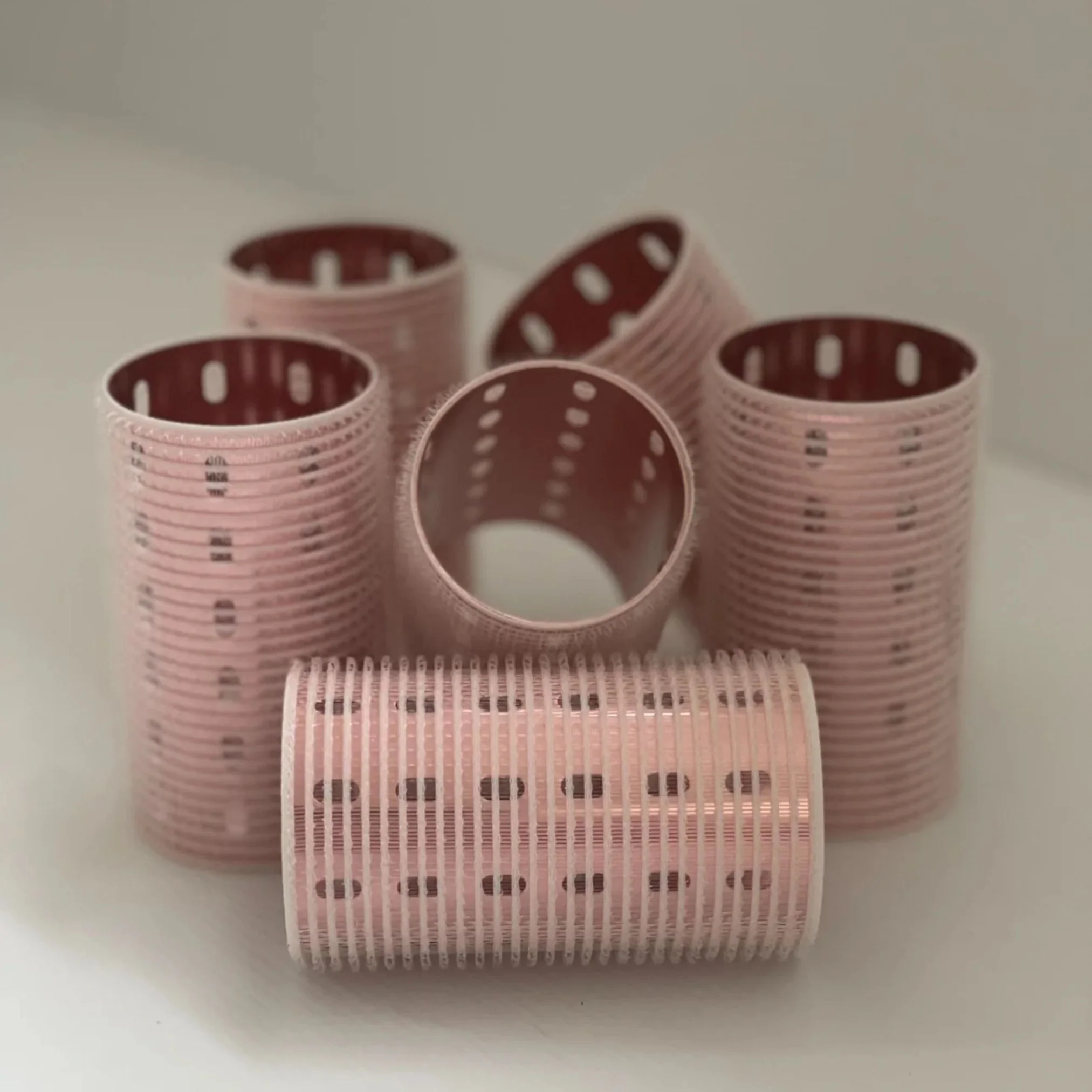 Velcro Thermal Rollers Pink 6pk Large