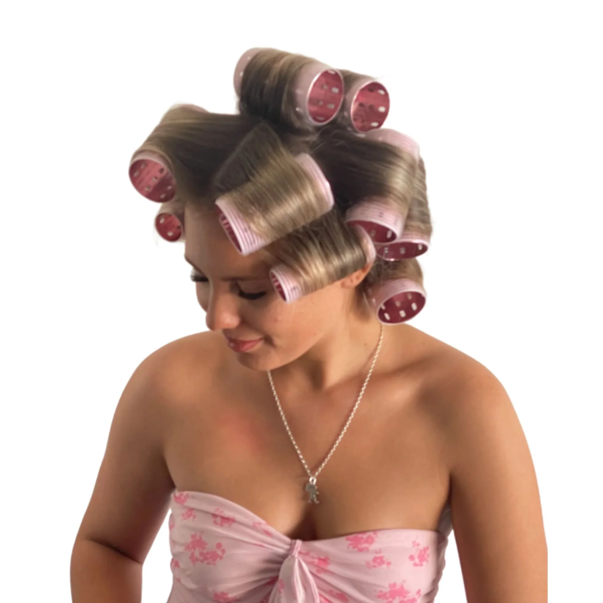 Velcro Thermal Rollers Pink 6pk Large - Image 3